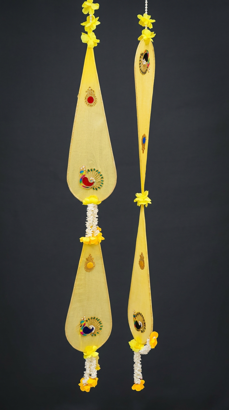 Yellow Peacock Latkan in Sunshine Yellow