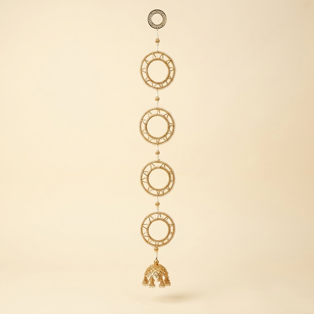 Gold Ring Wall Hanging