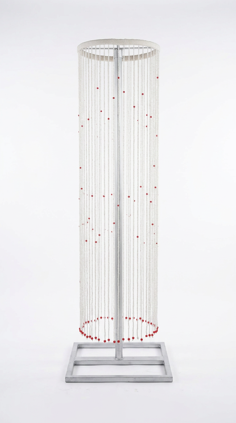 Crystal Beaded Curtain Pillar