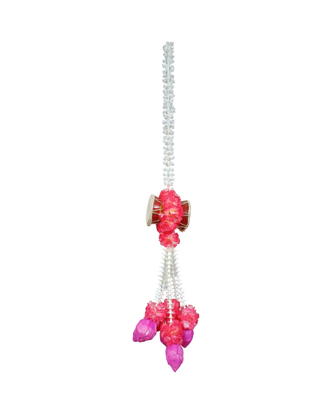 Pink White Drum Garland