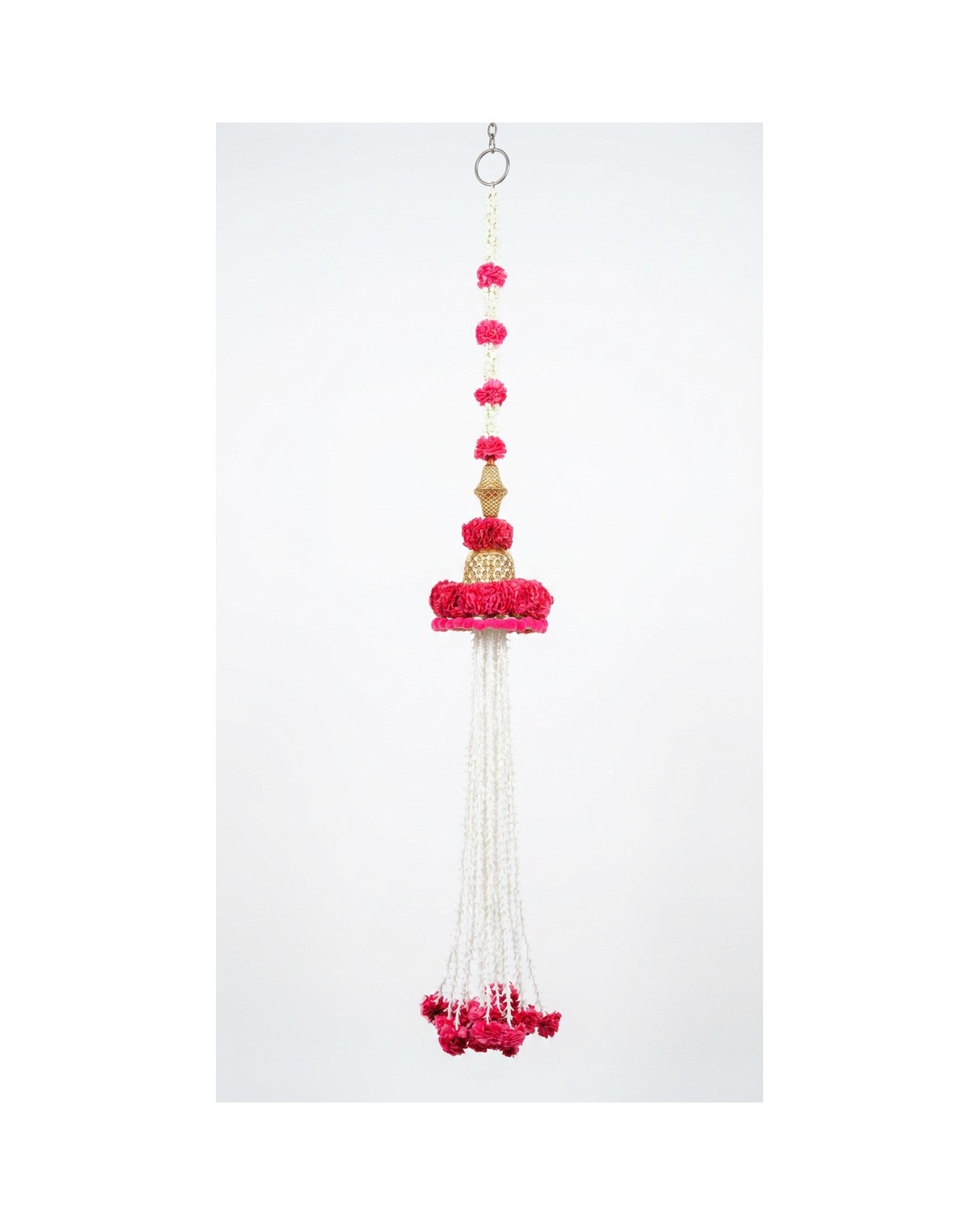 Pink Gold Jhoomar Hanging