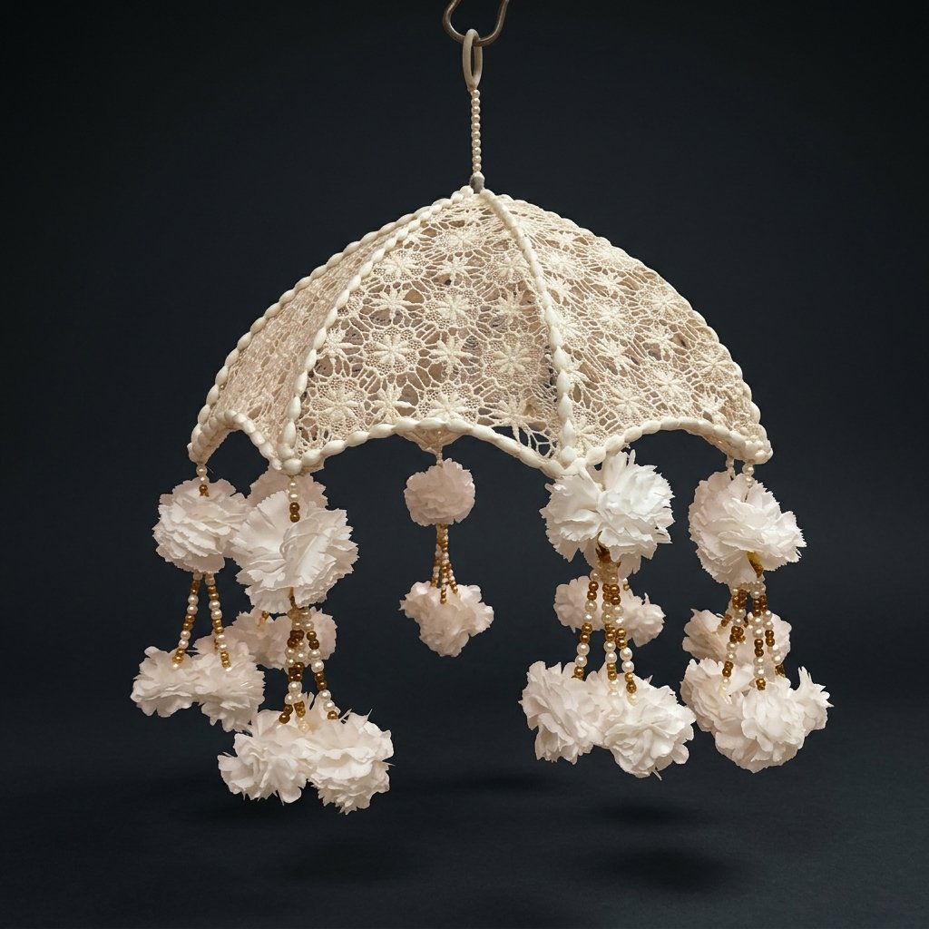 Lace Parasol Hanging Decor