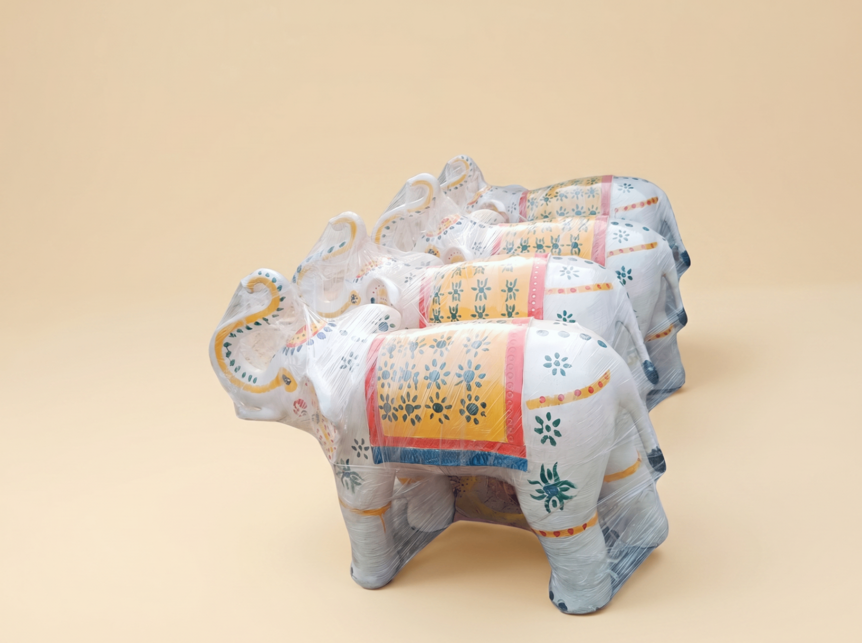 Product Elephant Stools Group