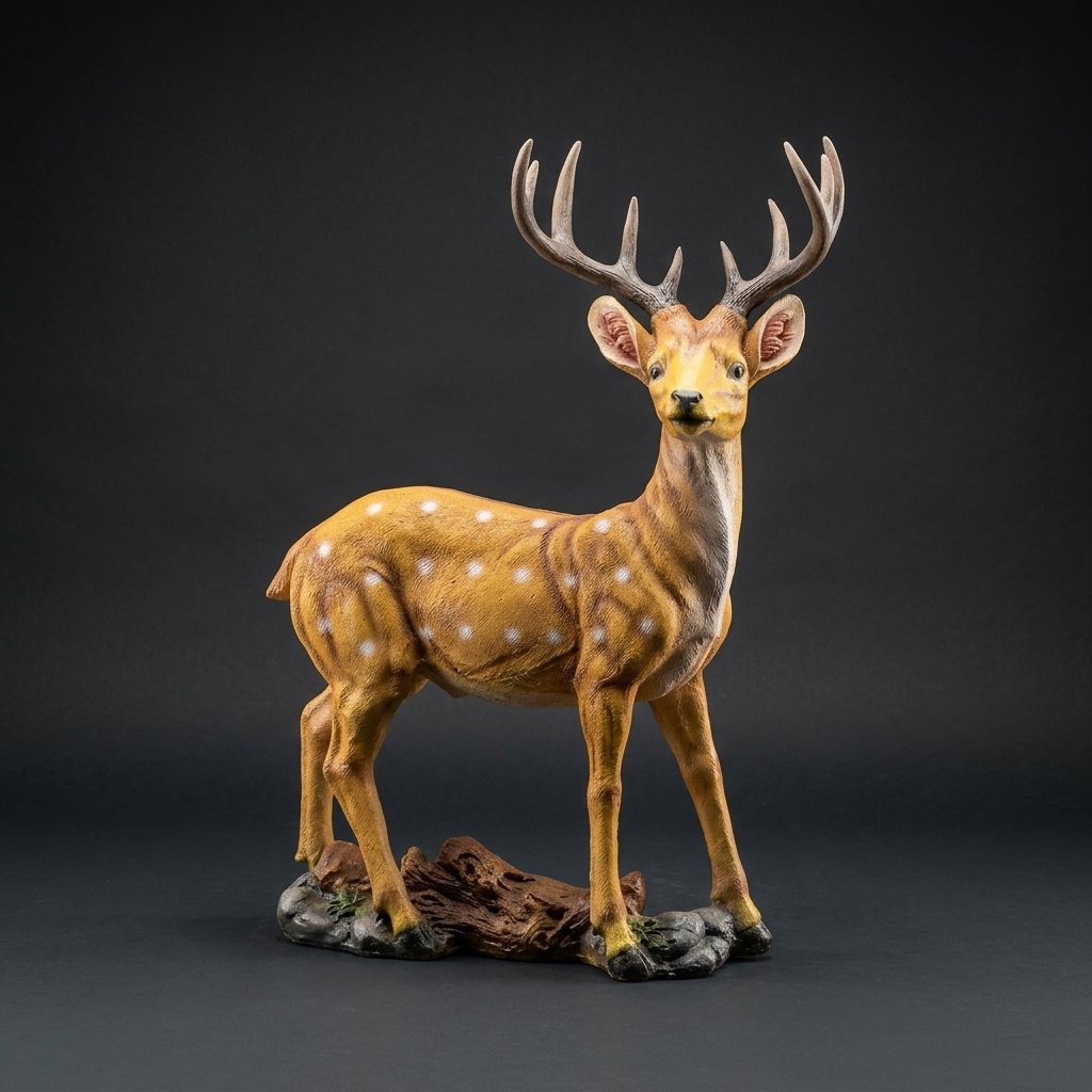 Buck Deer Garden Statue