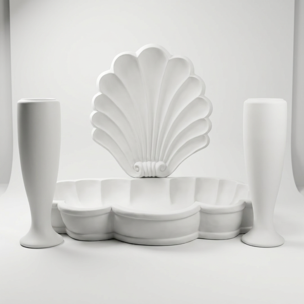 Shell Seat Vases Studio