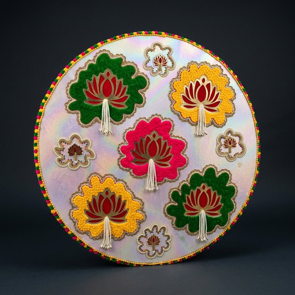 Lotus Backdrop Wall Decor