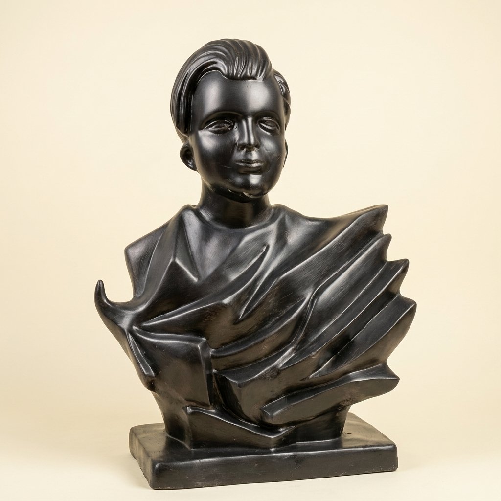 Boy Portrait Bust Sculpture