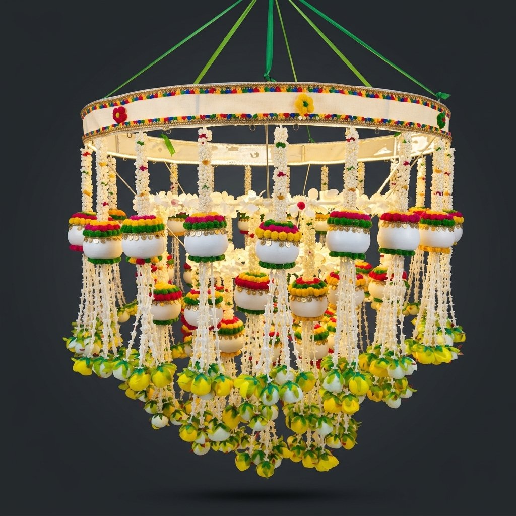 Decorative Floral Chandelier