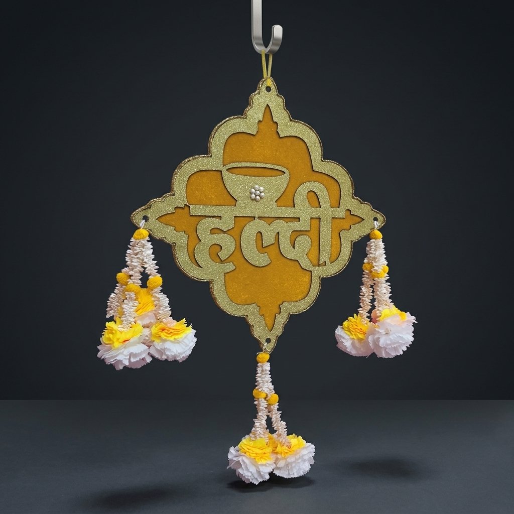 Haldi Ceremony Hanging Decor