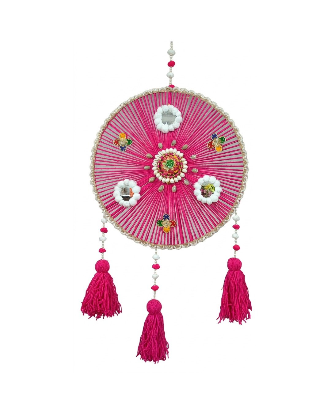 Pink Mirror Sun Mandala