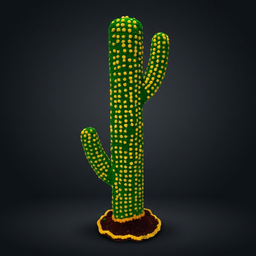 Plush Saguaro Cactus Decor