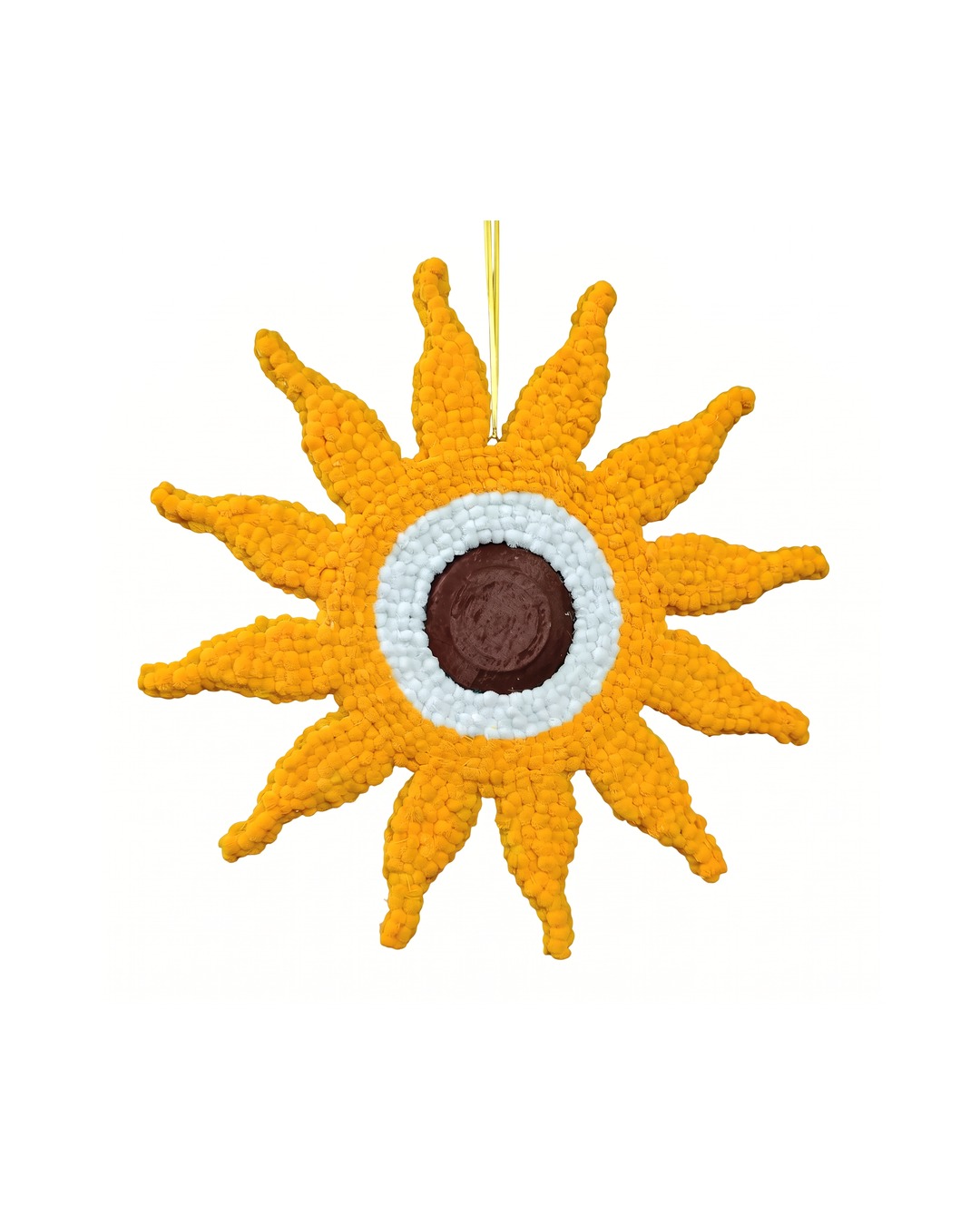 Yellow Sun Wreath