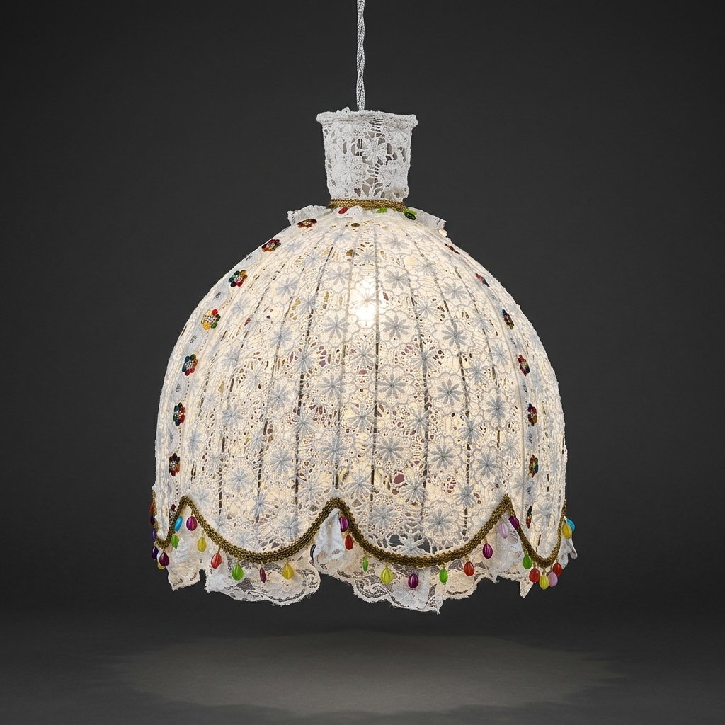 Lace Dome Pendant Light
