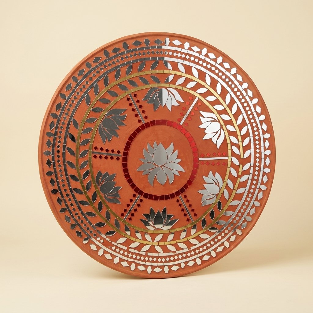 Lotus Lippan Art Plate
