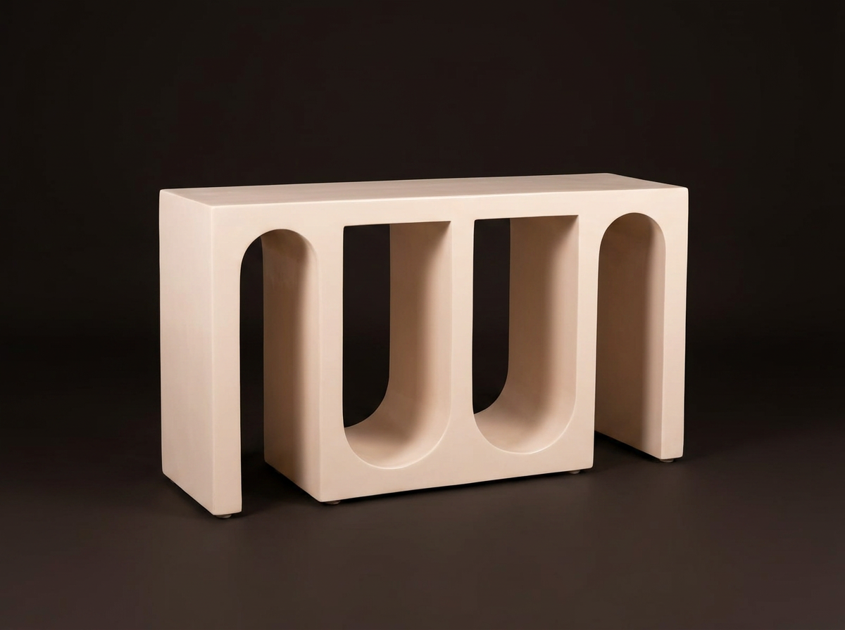 Portico Console in Sand Blush