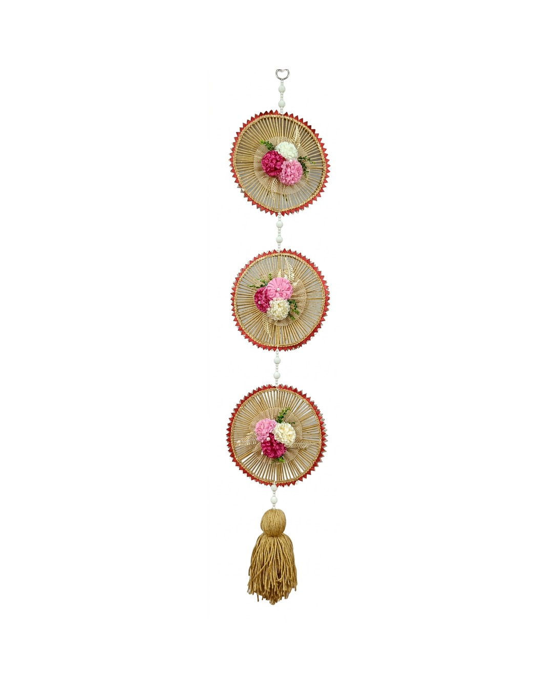 Red Gold Vertical Triple Jute