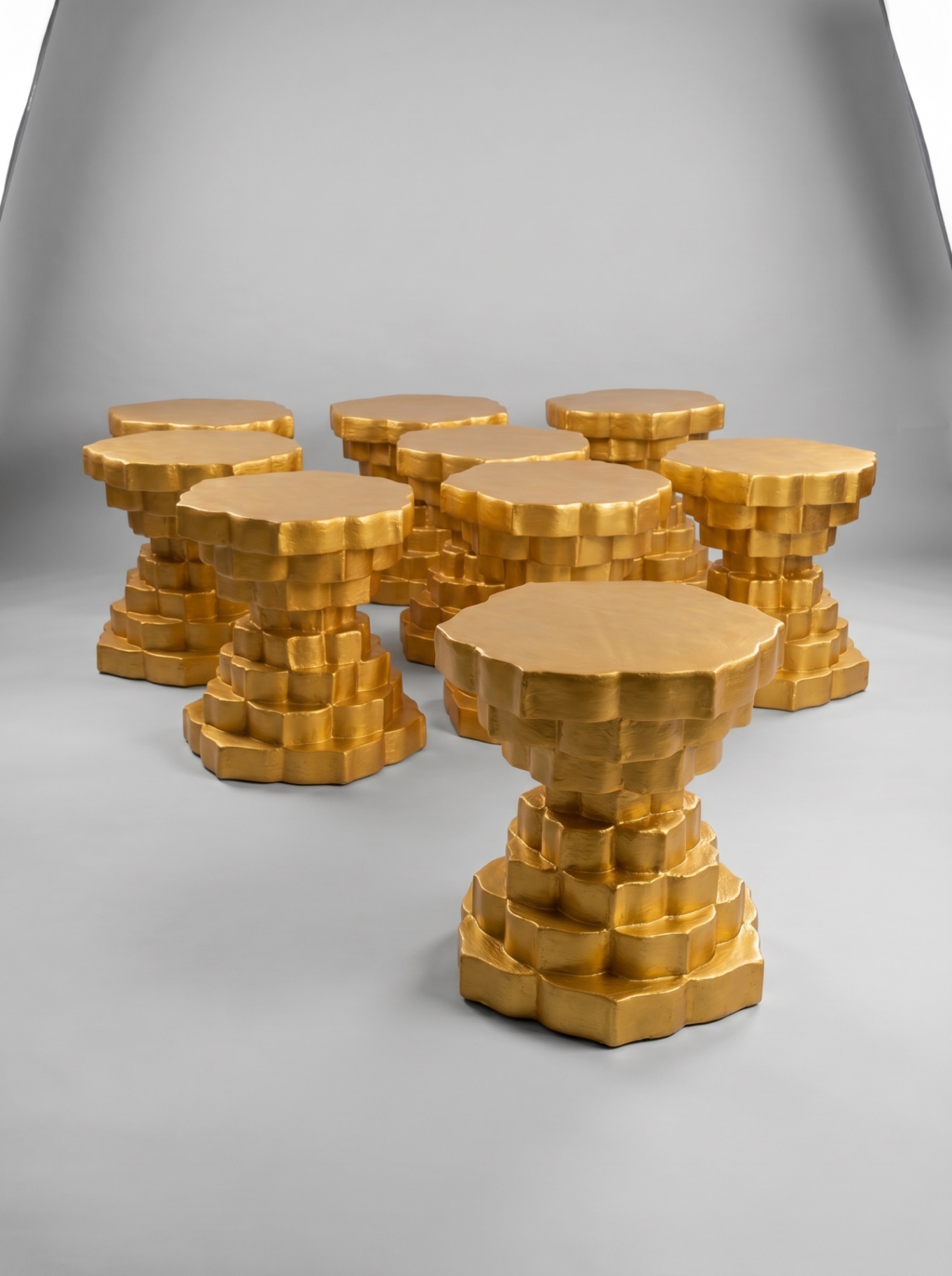 Gold Pedestals Studio