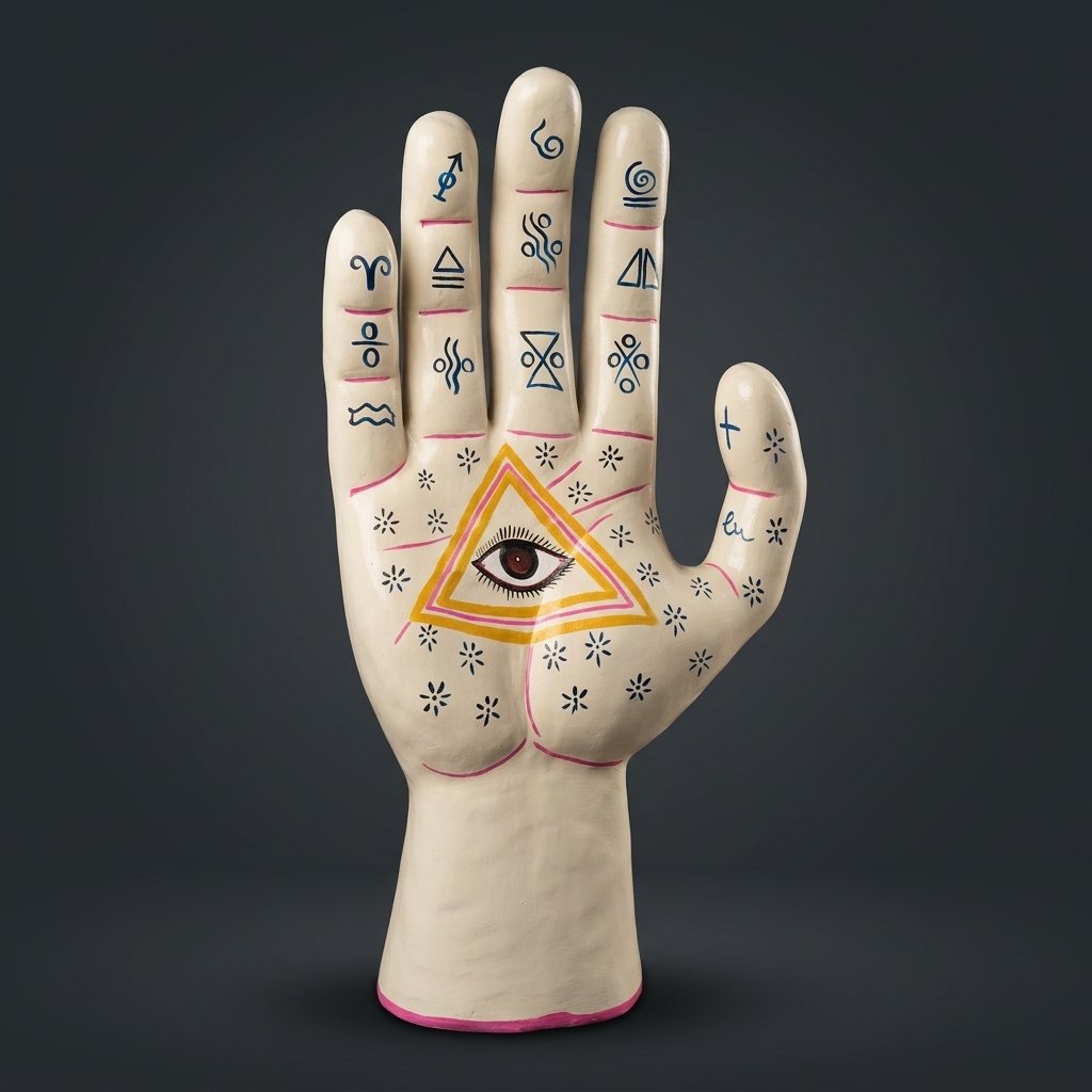 Palmistry Hand Figurine