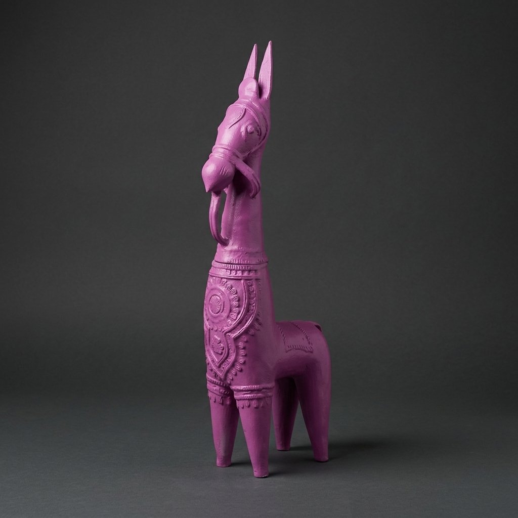 Purple Bankura Horse
