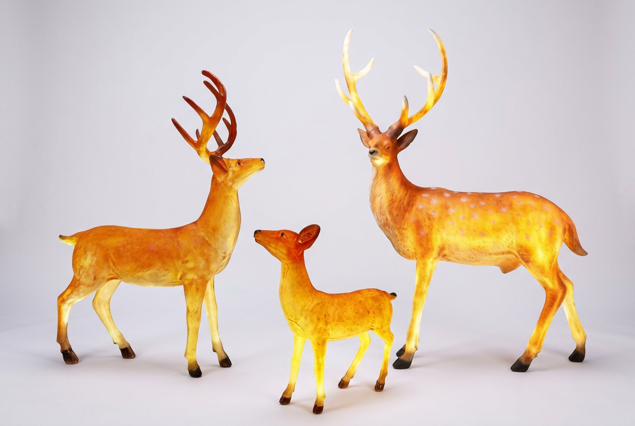 Illuminated Deer