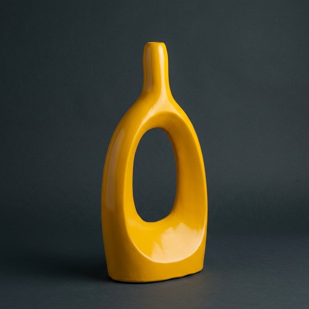 Modern Abstract Hollow Vase