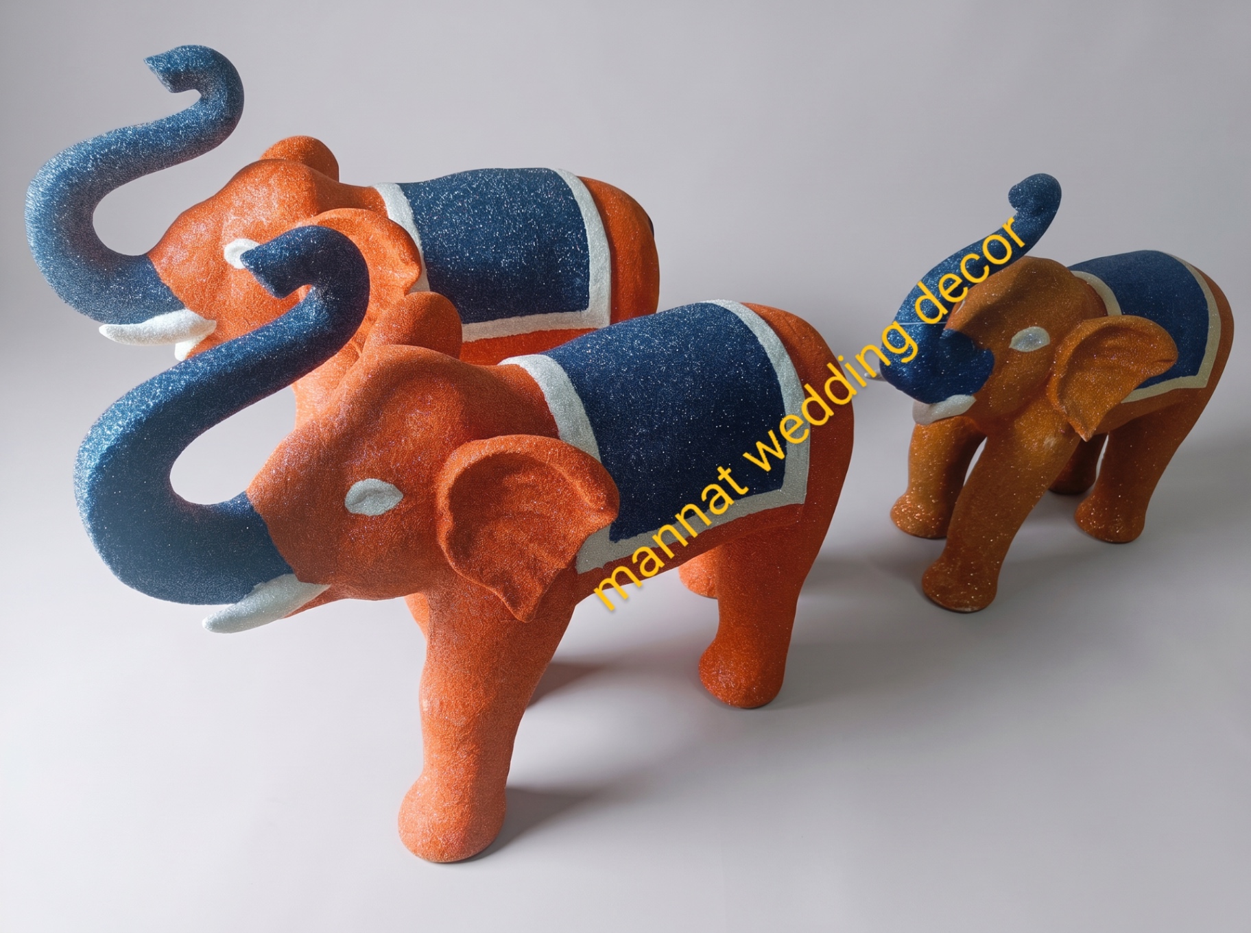 Glitter Elephants