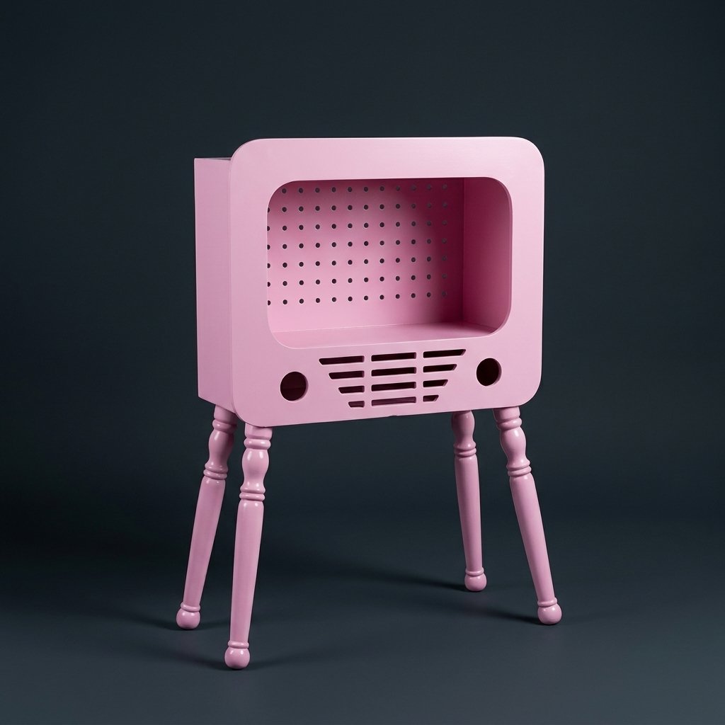 Retro TV Pet Bed