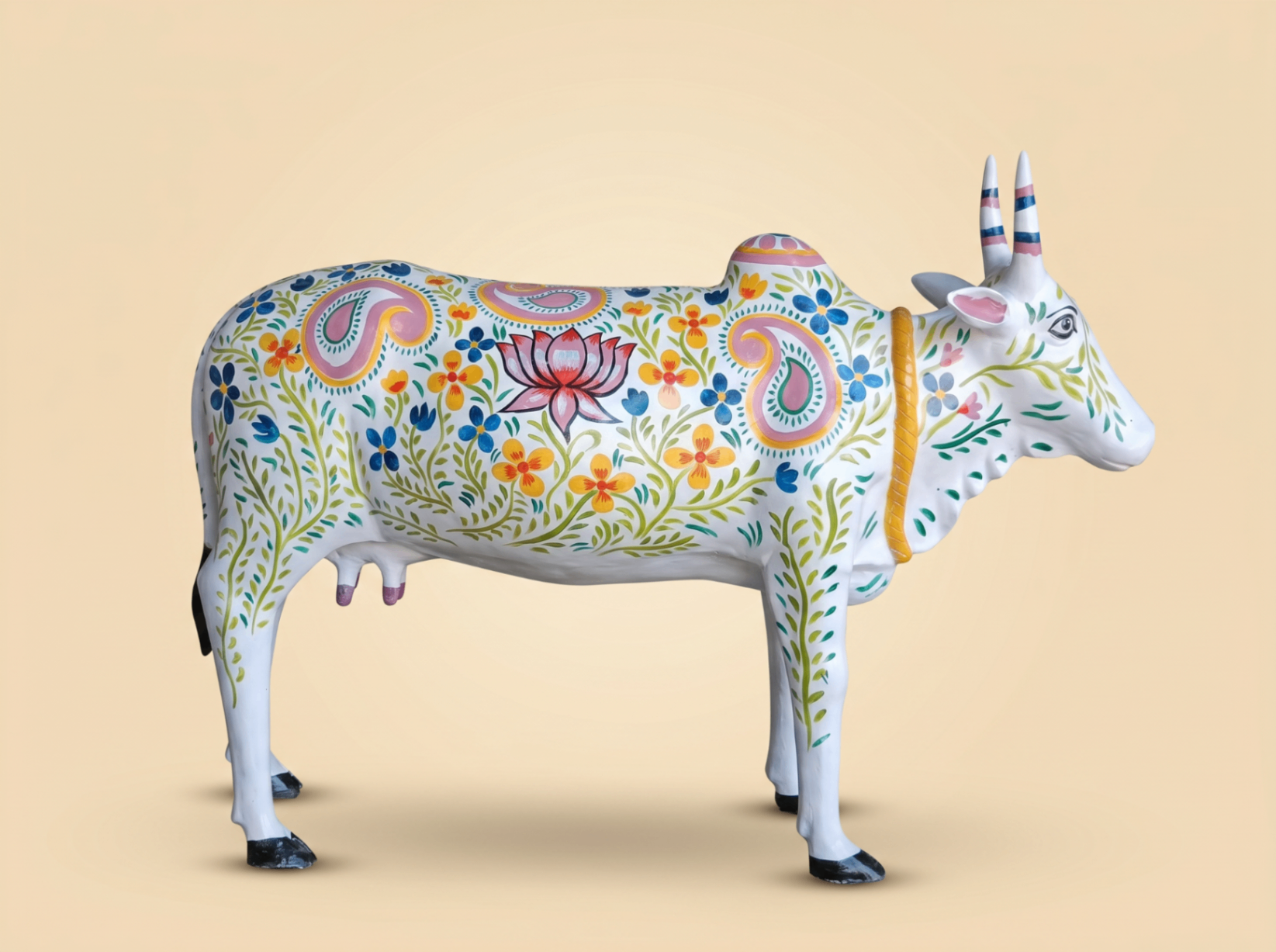 Product Cow Paisley Floral Single