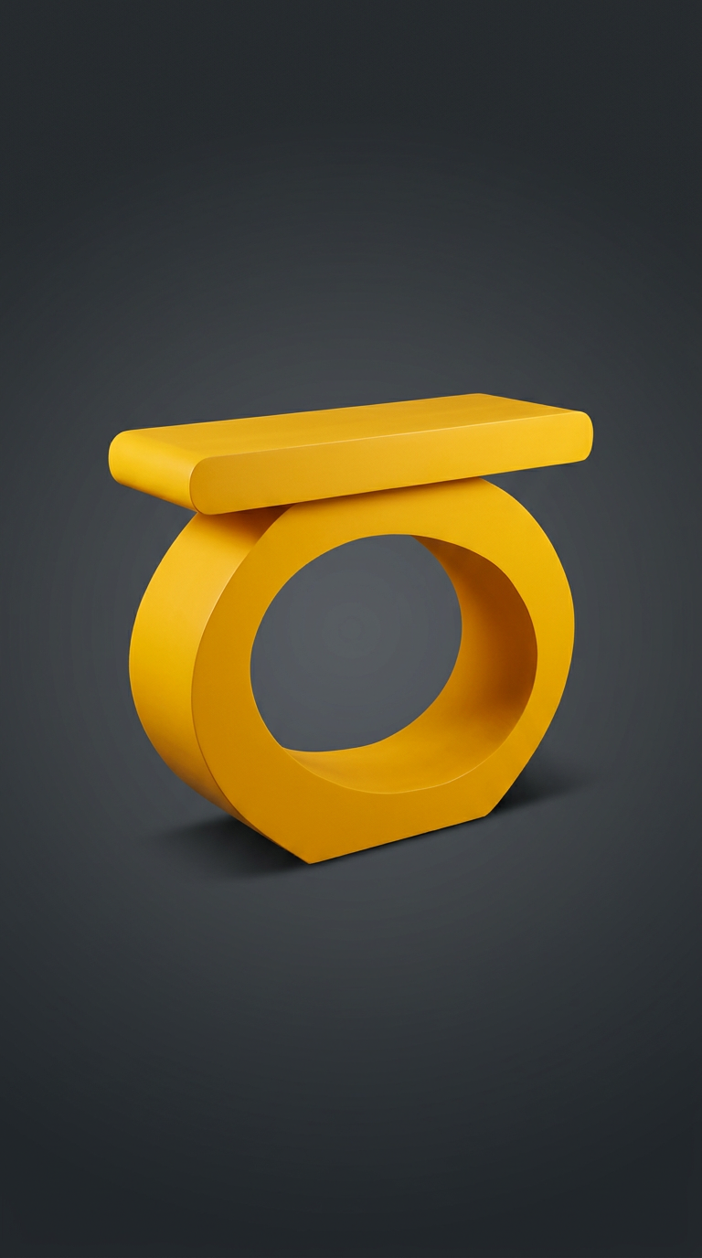 Orbit Console in Marigold