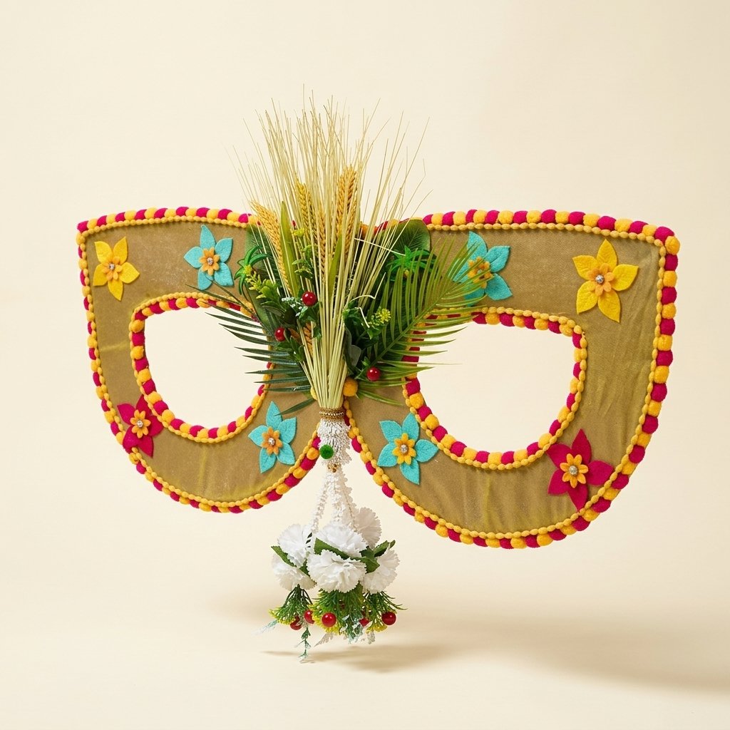 Decorative Floral Masquerade Frame