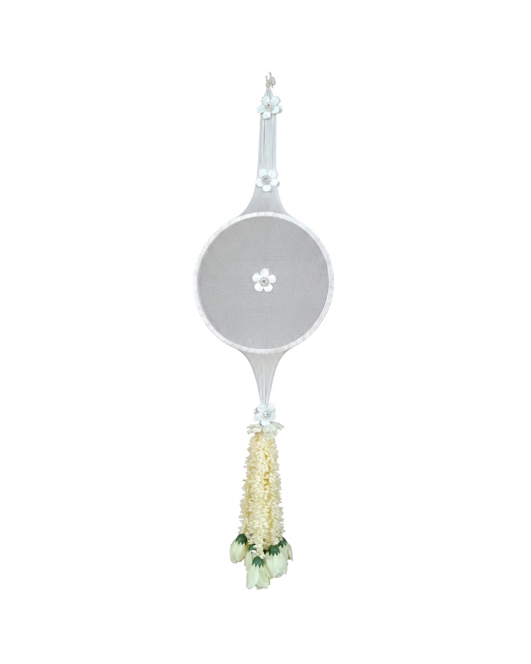White Jasmine Round Hanging