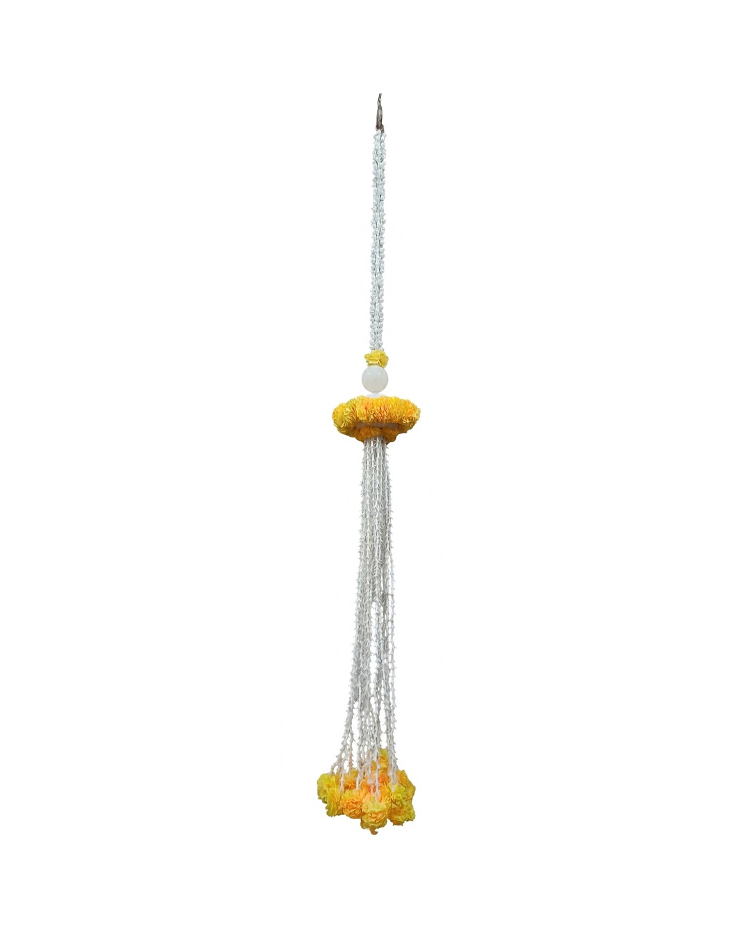 Yellow White Floral String Hanging