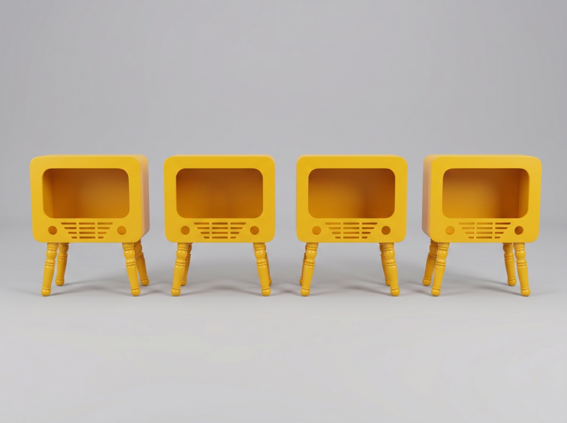 Retro Tv Shelves Studio