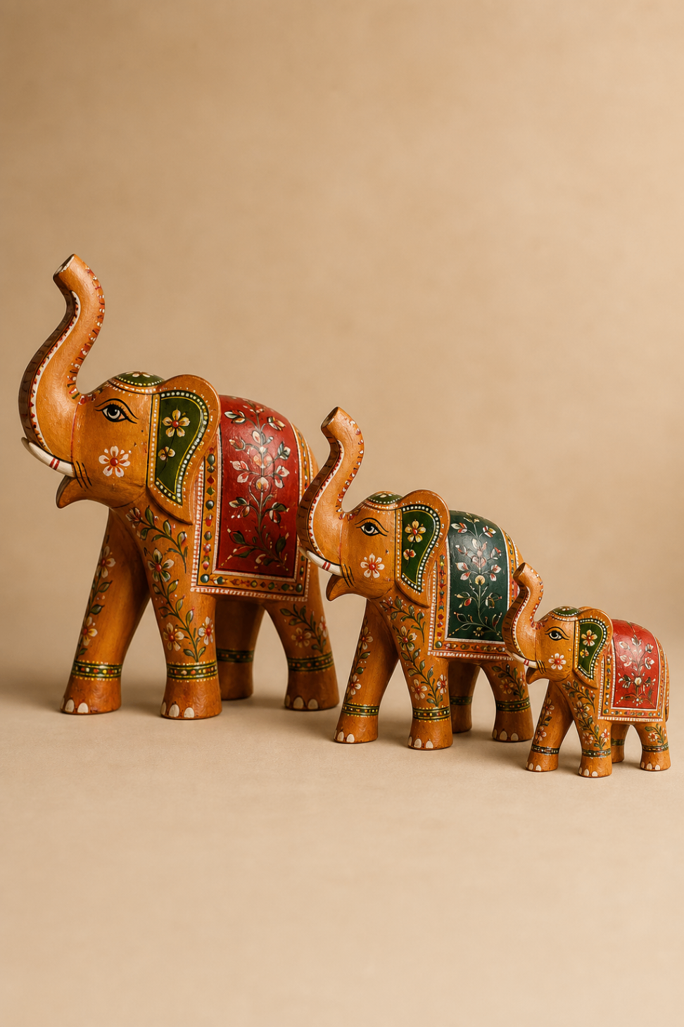 Product Elephants Trio Earthy