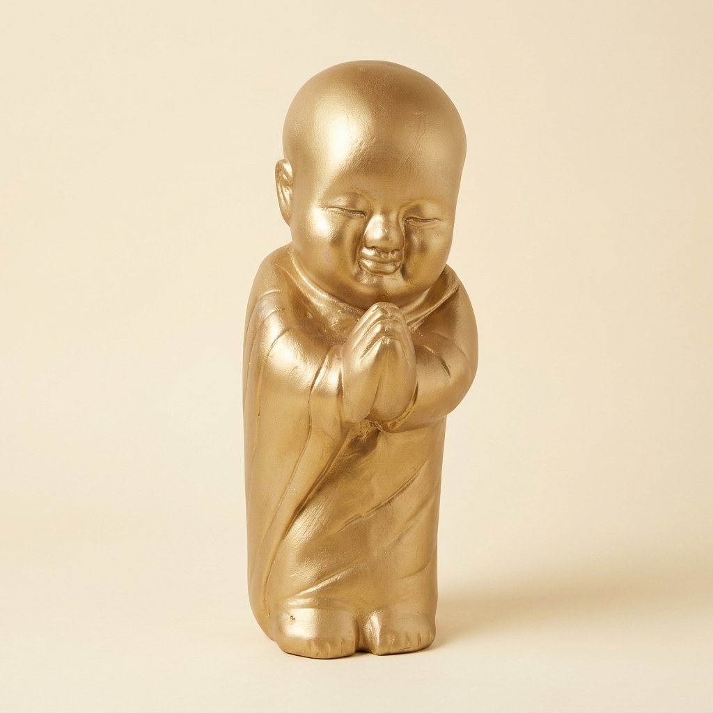 Little Monk Figurine