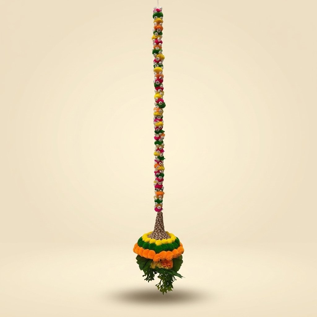 Traditional Pom Pom Hanging