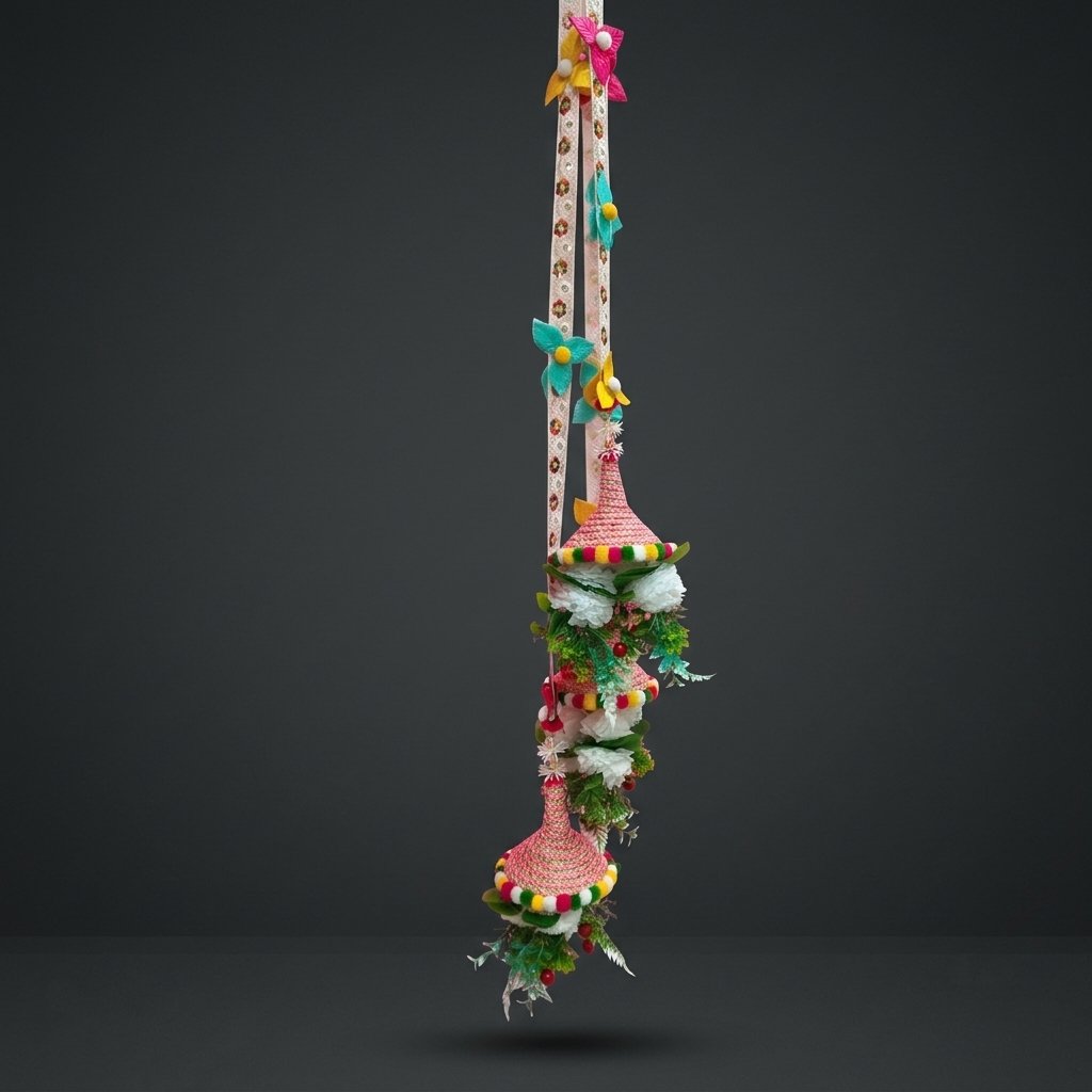 Floral Hanging Latkan — 176