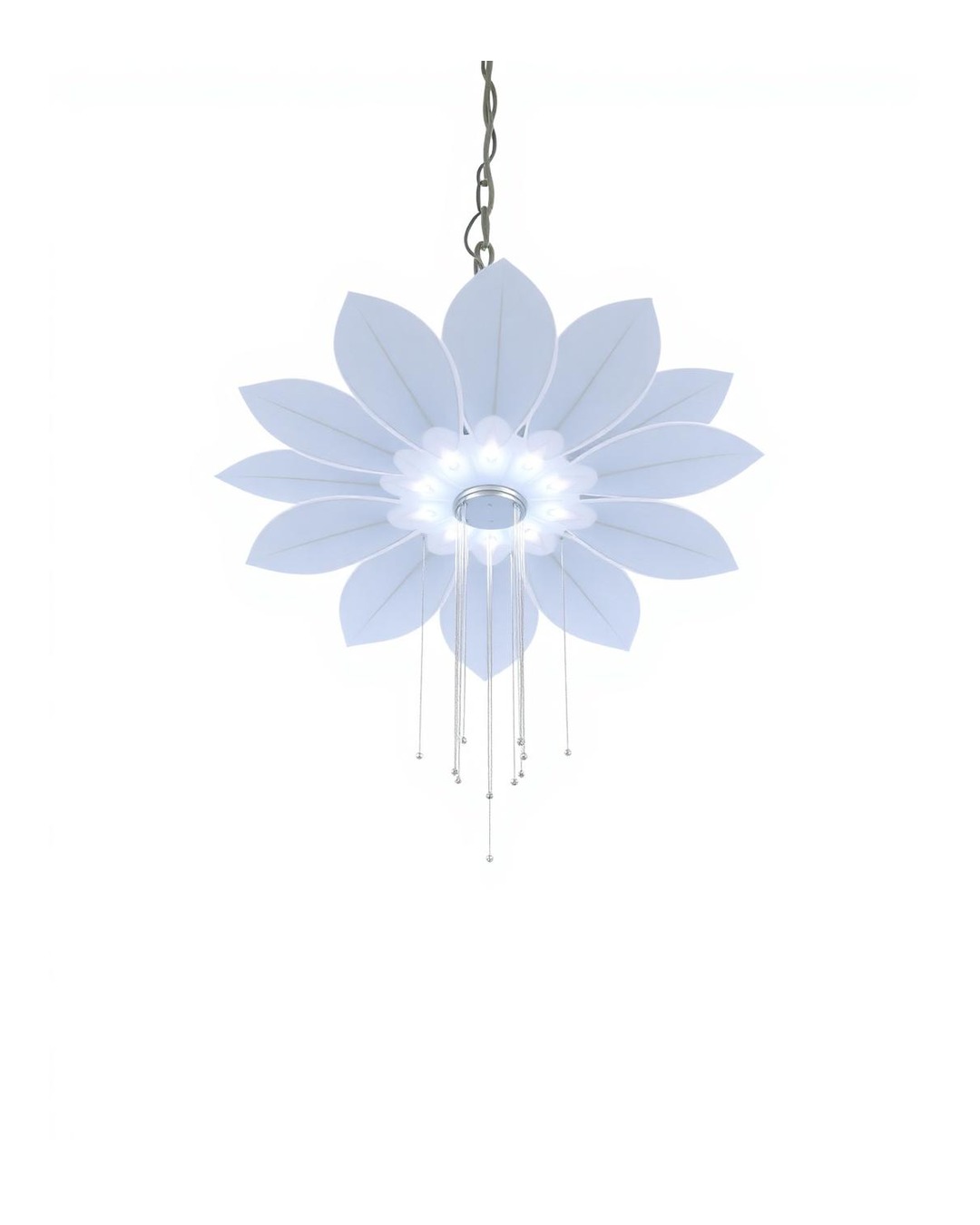 White Flower Chandelier