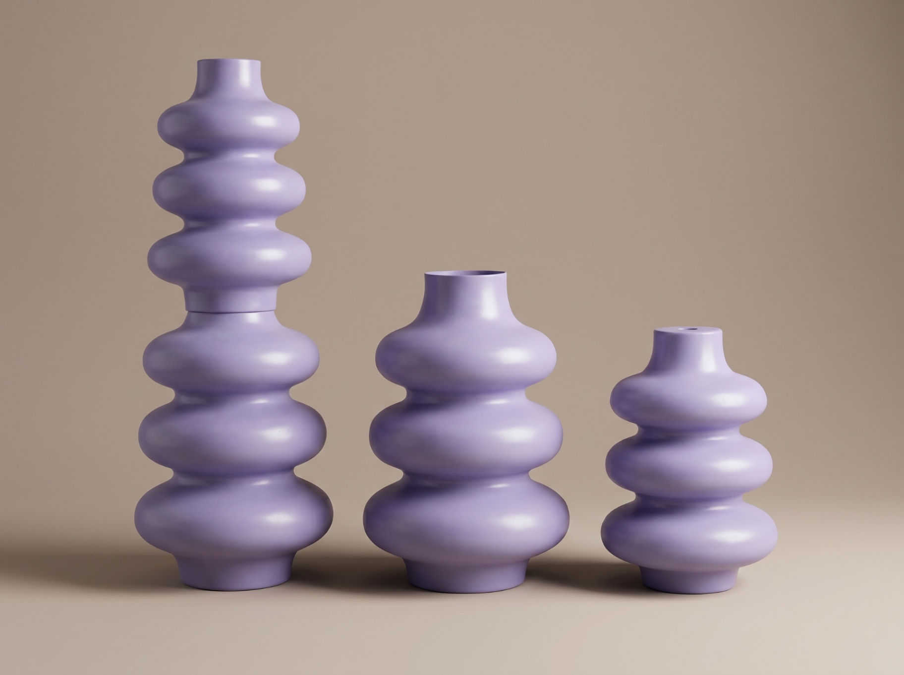 Lilac Vases