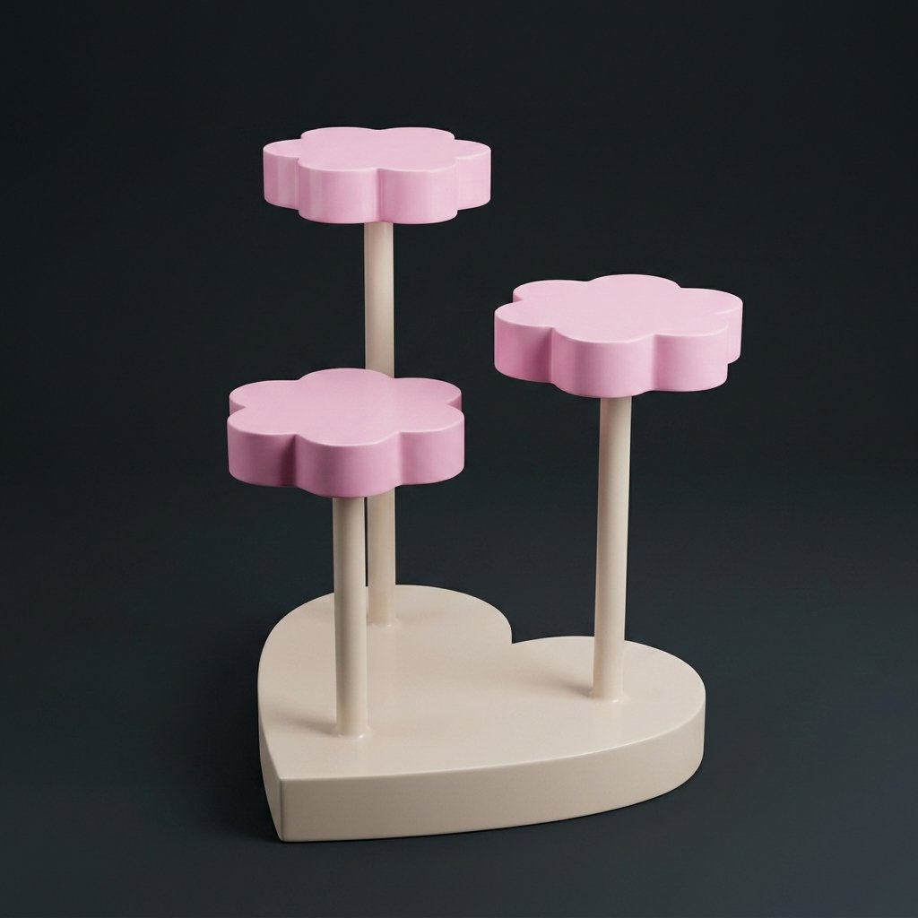 Flower Tiered Display Stand