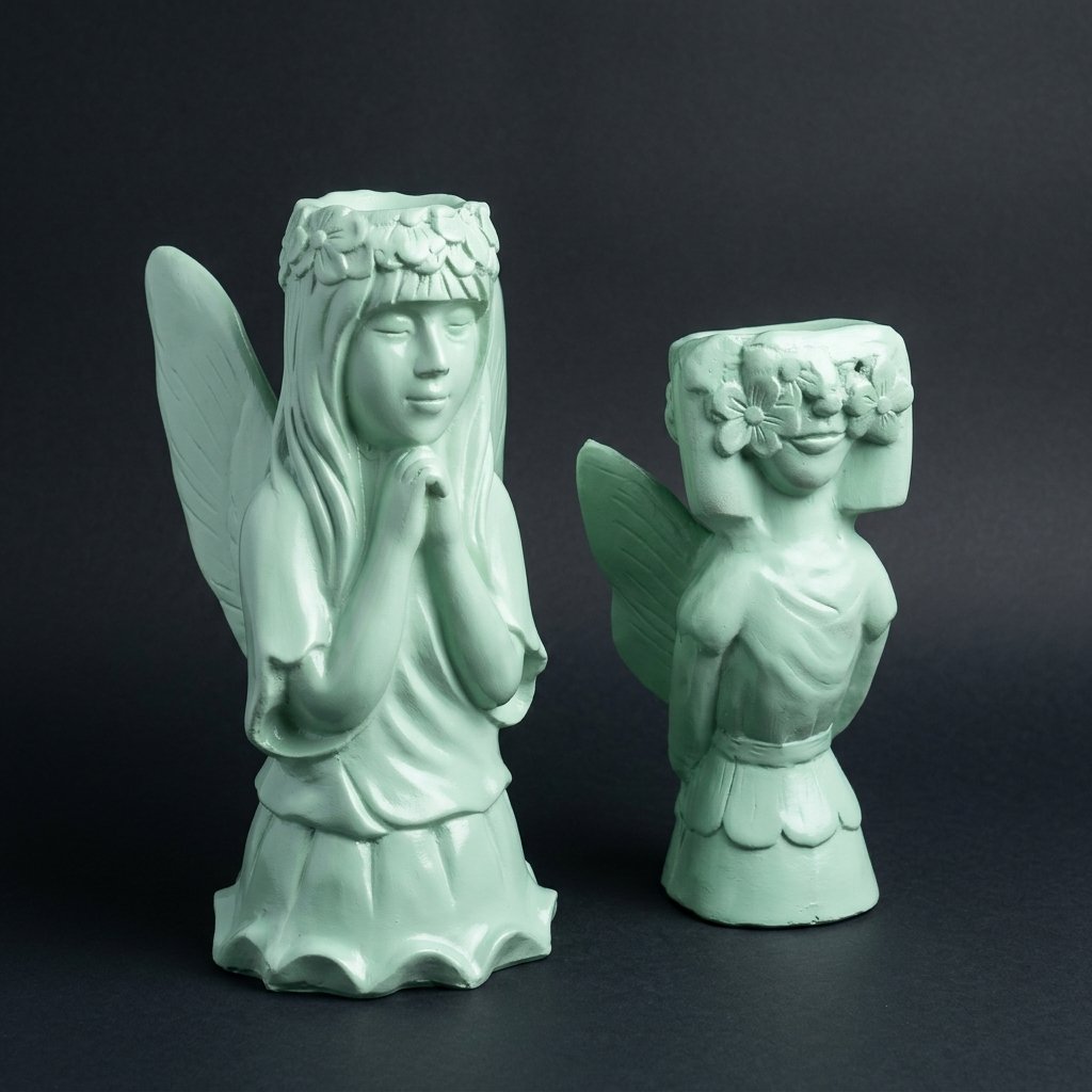 Angel Figure Vases