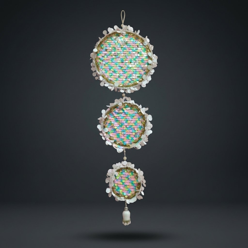 Sequin Hanging Wall Decor