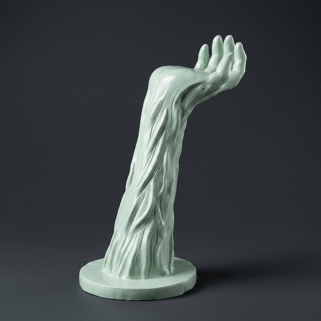 Sculptural Hand Figurine