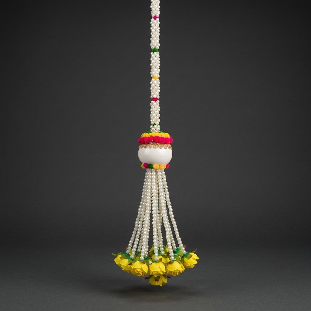 Floral Pearl Hanging Decor