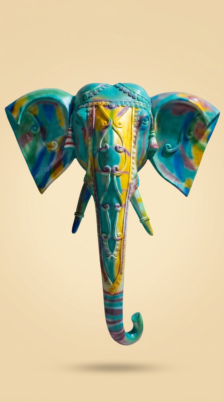 Product Elephant Head Wall
