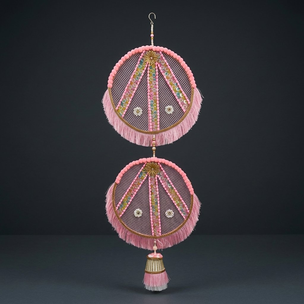 Boho Pink Wall Hanging