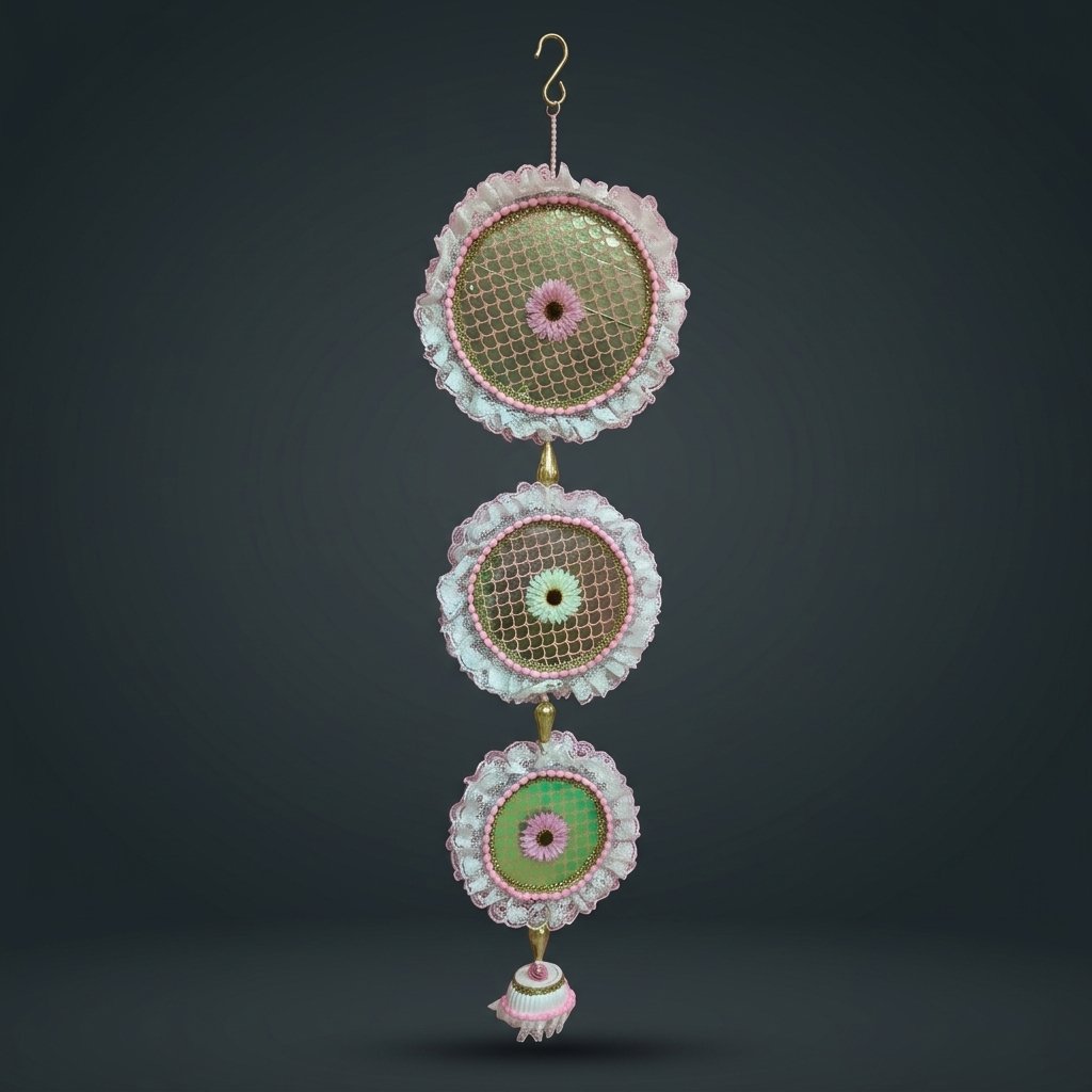Floral Lace Wall Hanging