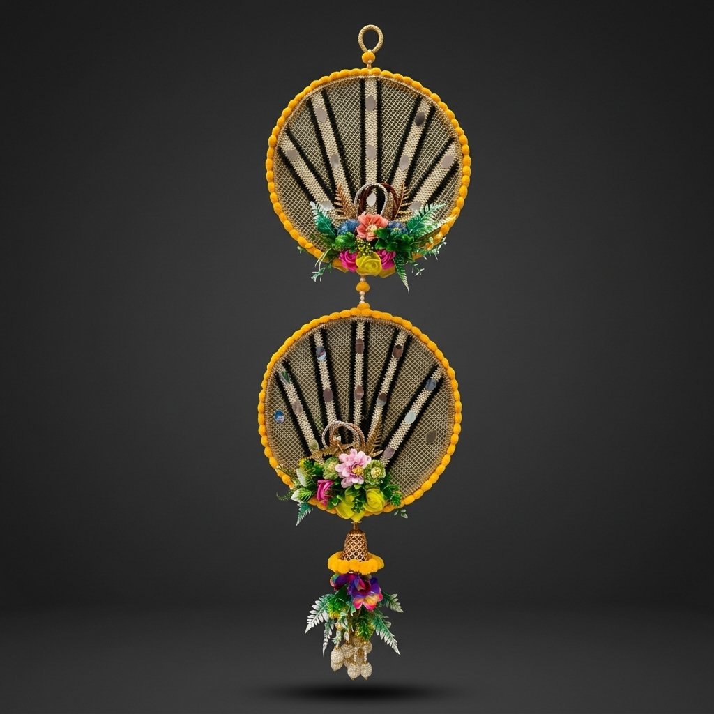 Floral Decorative Wall Hanging — 268