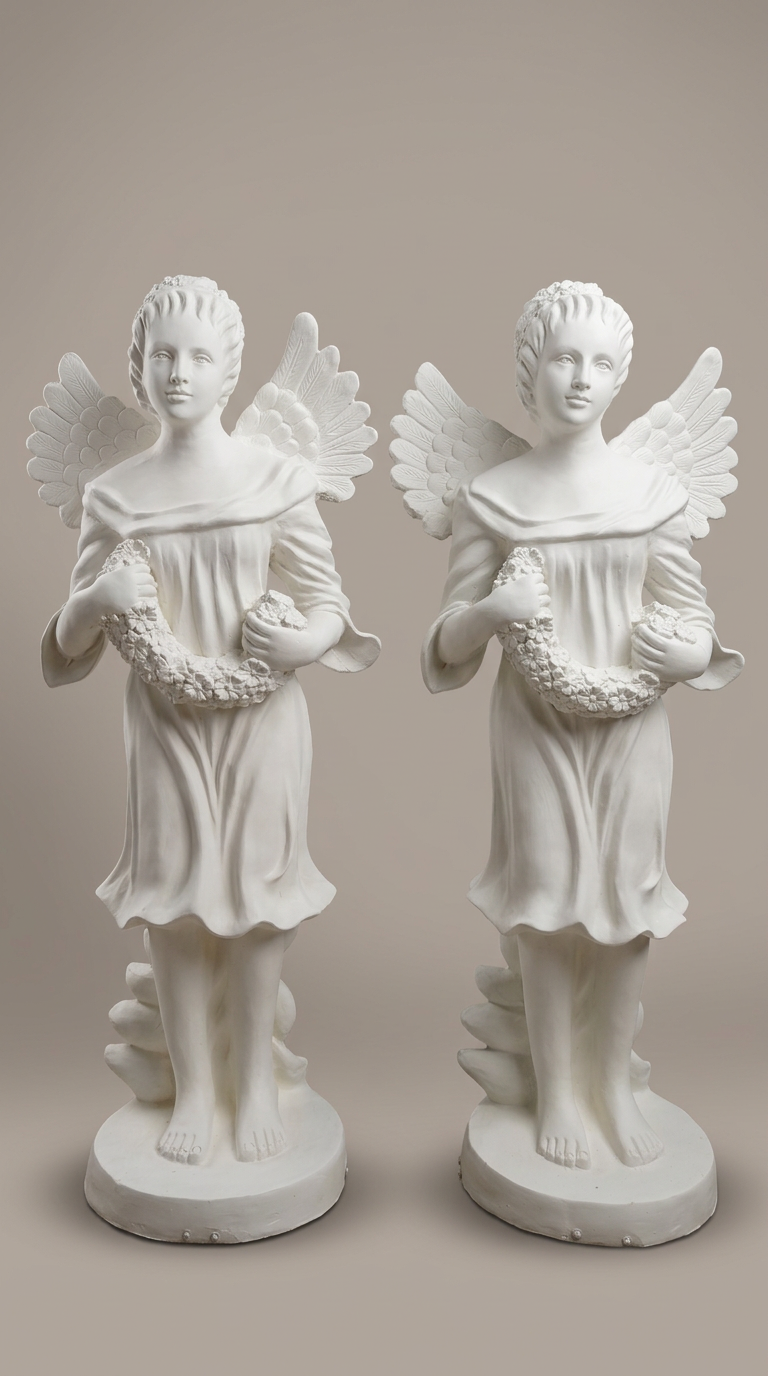 Angel Pair Flowerholder Studio