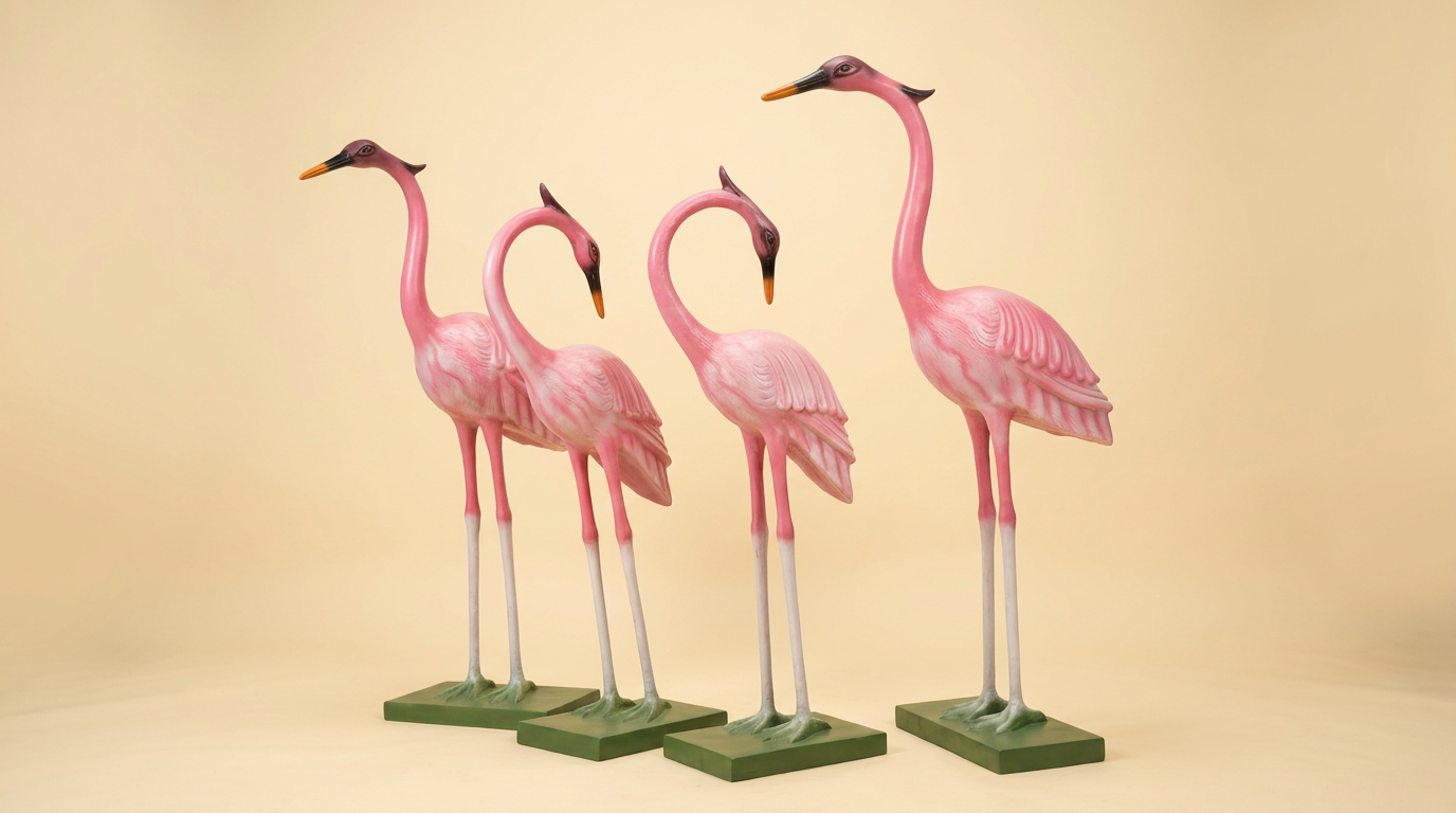 Product Pink Flamingo Trio